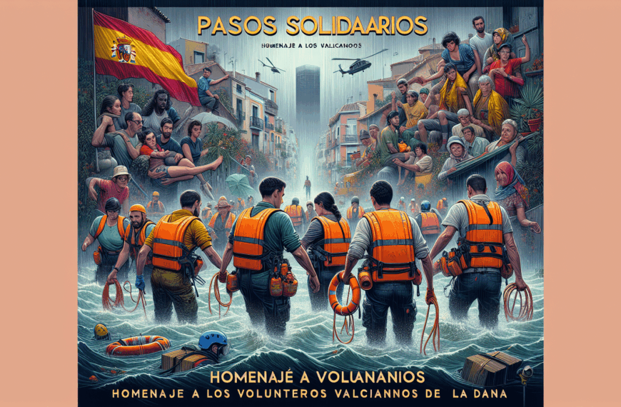 Pasos Solidarios: Homenaje a los Voluntarios Valencianos de la DANA