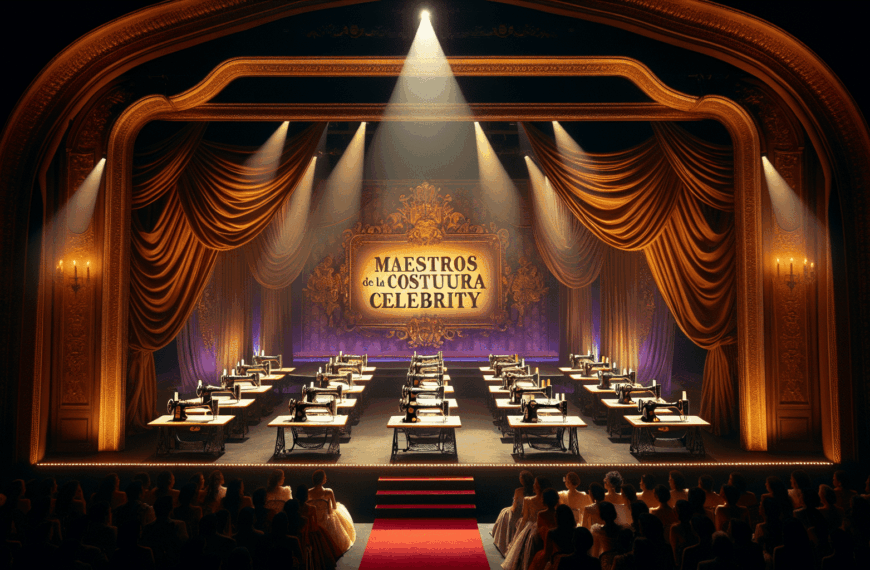 Anuncio Oficial: ‘Maestros de la Costura Celebrity’ Brilla en Su Nueva Gala Este Jueves