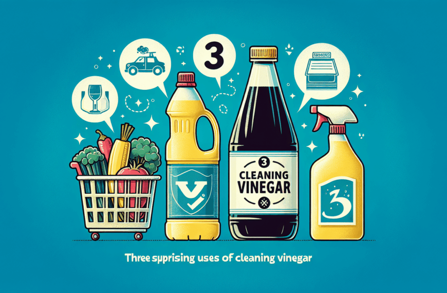 Explora Tres Increíbles Aplicaciones del Vinagre de Limpieza de Mercadona
