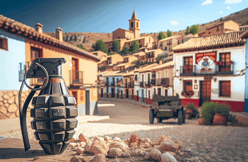 La Guardia Civil Desactiva una Granada de la Guerra Civil Encontrada en Pozo Cañada, Albacete