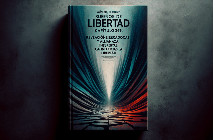 Sueños de Libertad Capítulo 249: Revelaciones Escandalosas y Alianzas Inesperadas Sacuden el Camino hacia la Libertad este Miércoles, 19 de Febrero