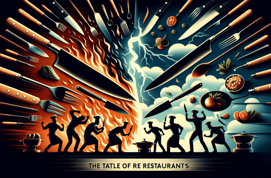 Filos al Límite: La Guerra de Cuchillos Desata la Tormenta en ‘Batalla de Restaurantes’