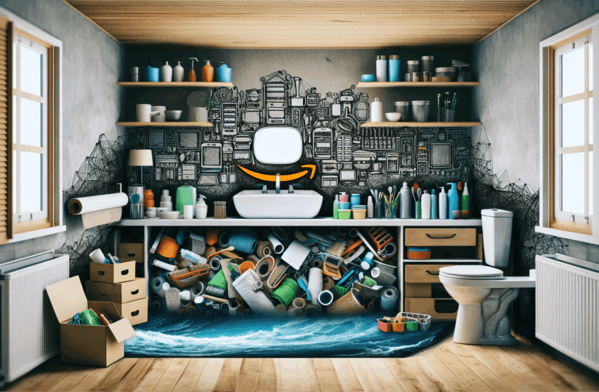 Amazón Revoluciona la Organización del Espacio Bajo el Fregadero con un Ingenioso Método