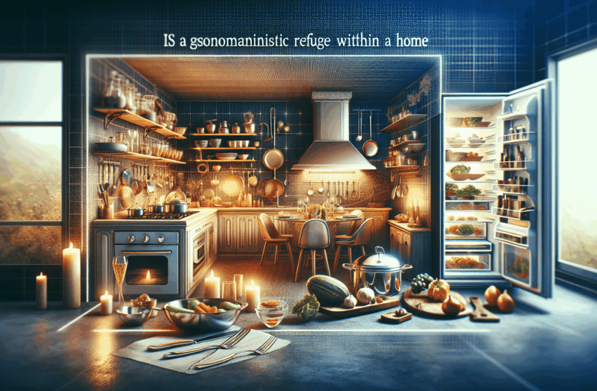 El Refugio Gastronómico: Diseñando la Cocina Perfecta en Tu Hogar