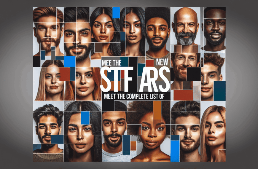 Conoce a los Nuevos Protagonistas: La Lista Completa de Concursantes del Último Reality de Telecinco