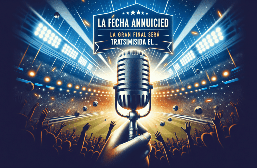 La Fecha Anunciada: La Gran Final Será Transmitida el…