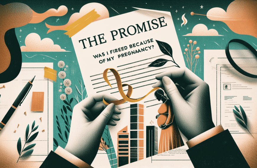 Creé ‘La Promesa’: ¿Me Despidieron por mi Embarazo?