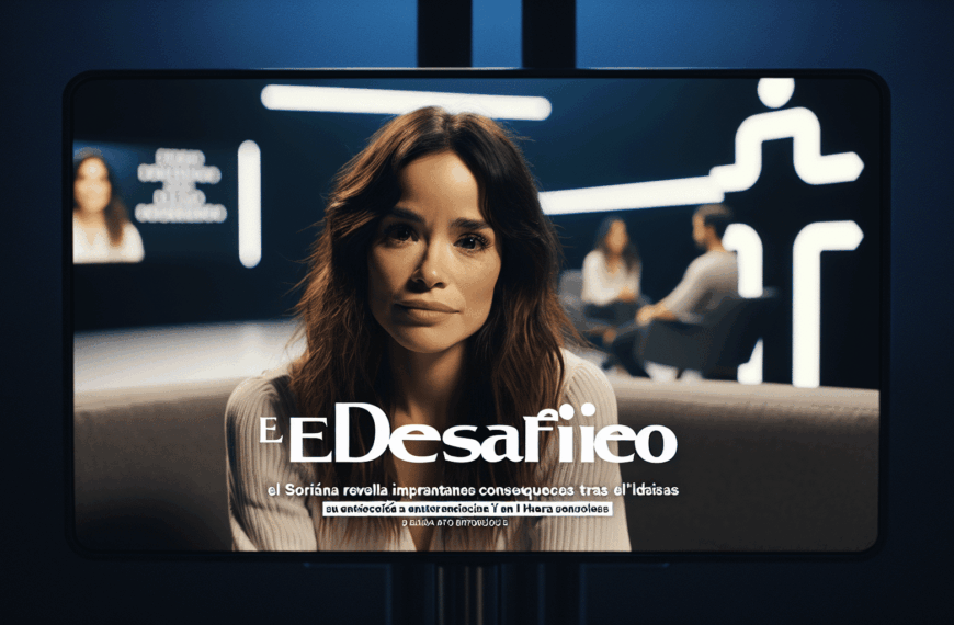 Eva Soriano Revela Impactantes Consecuencias Físicas Tras su Participación en ‘El Desafío’ en una Entrevista en ‘Y ahora Sonsoles’