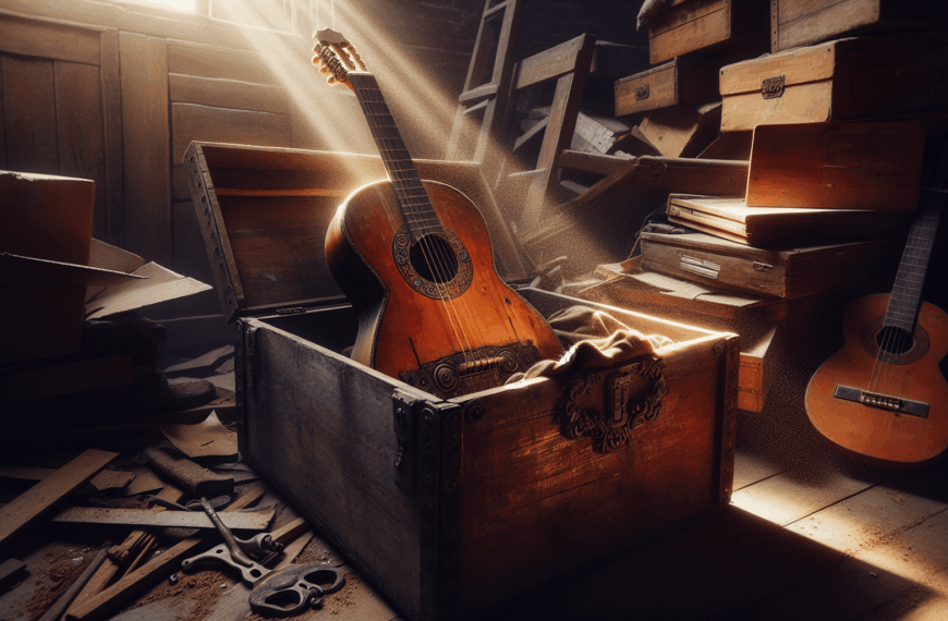El Enigma de la Guitarra Extraviada: La Señal de ‘Entre Dos Aguas’ Encontrada en una Caja de Mudanzas