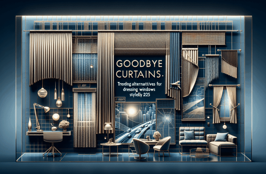 Ventanas con Estilo: Innovadoras Tendencias para 2025 que Sustituyen las Cortinas