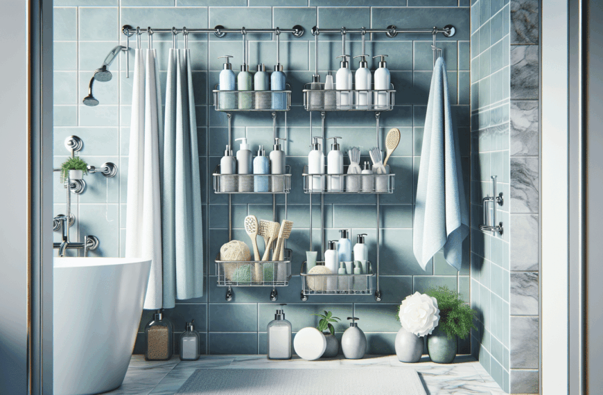 Aldi Presenta una Innovadora Solución para Organizar tu Ducha sin Necesidad de Taladrar