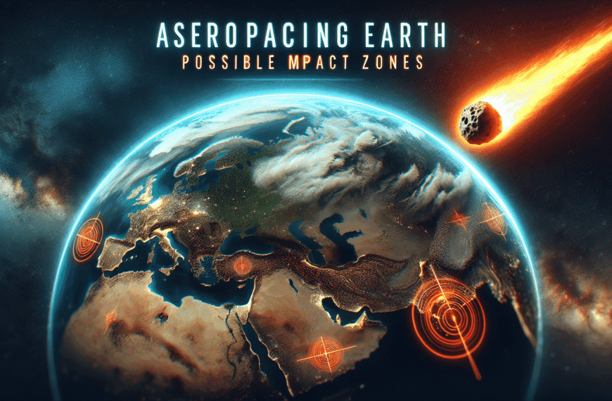 Asteroide Peligroso se Aproxima a la Tierra: Posibles Zonas de Impacto