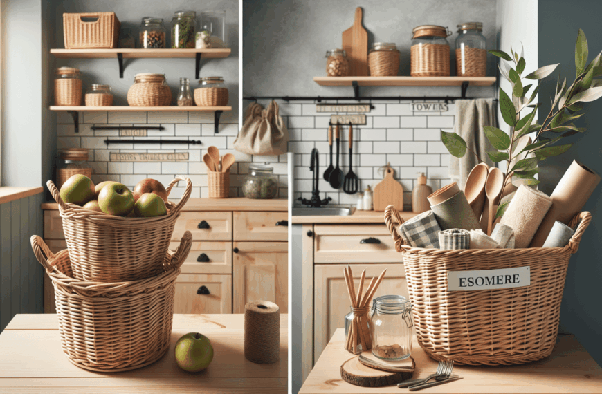 Cestas Versátiles de Lidl: Soluciones Económicas y Elegantes para Organizar tu Cocina y Baño