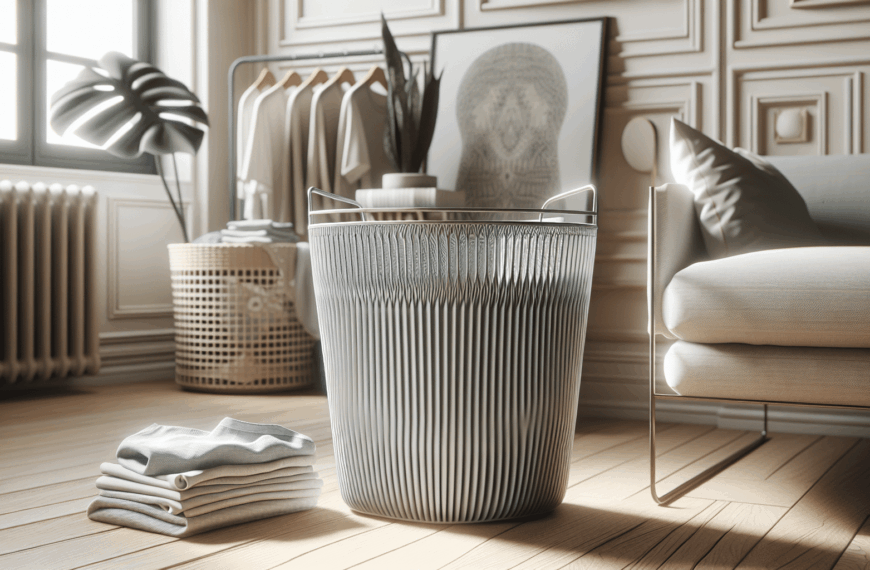 Cestos de Colada Plegables y Elegantes en Leroy Merlin: Estilo y Funcionalidad por Menos de 19 Euros