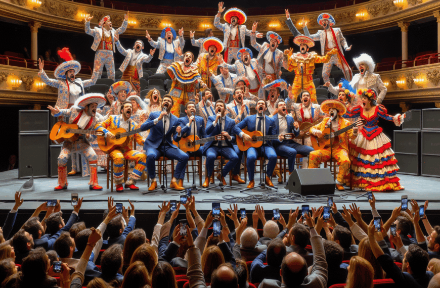 Chirigota Negacionista Desata la Euforia en el Teatro Falla de Cádiz