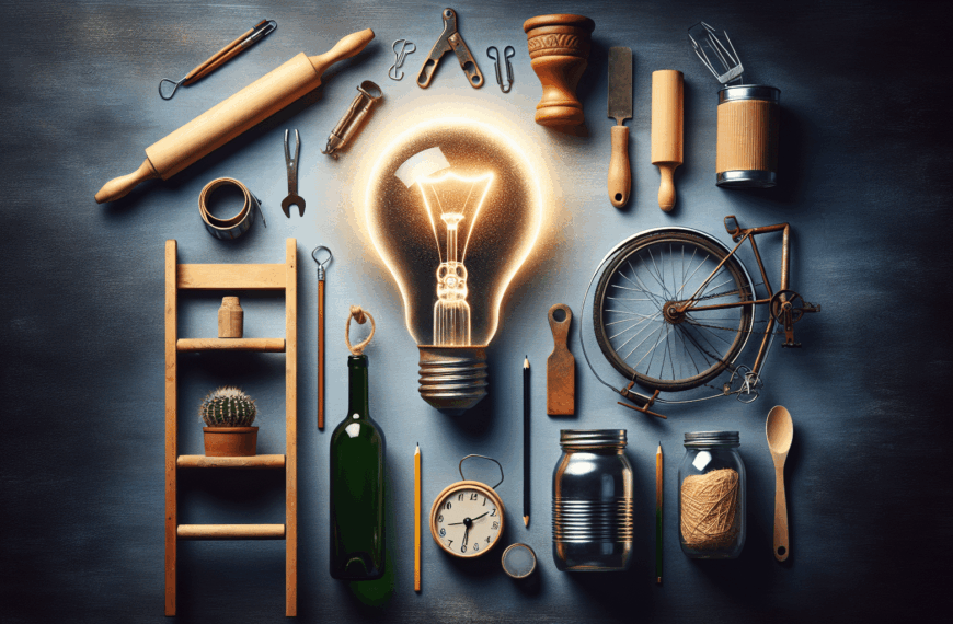 Cinco Ideas Creativas para Reutilizar Objetos del Hogar Como Herramientas Prácticas