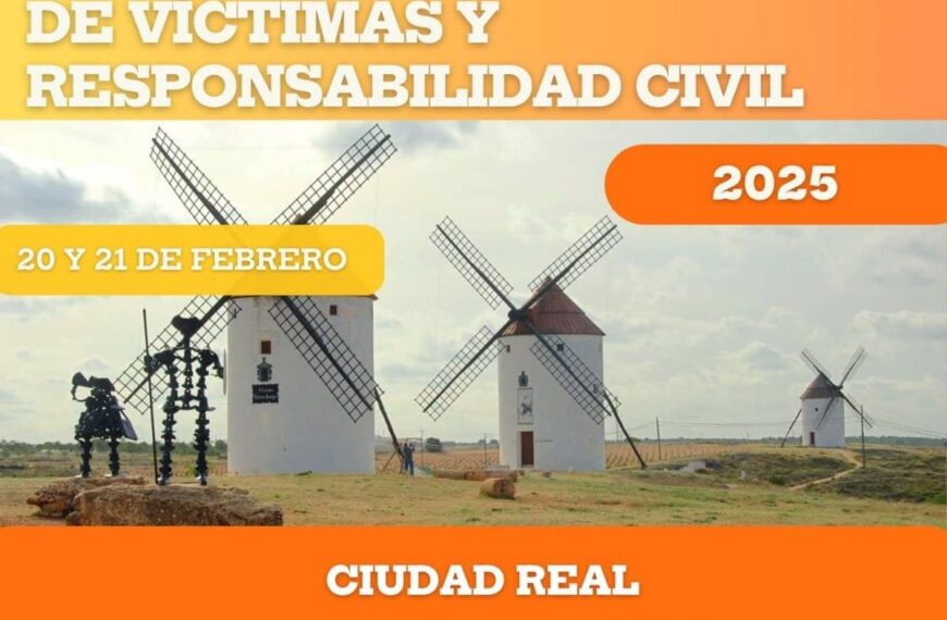 Ciudad Real acoge el VI Congreso Nacional de Abogados de Víctimas de Responsabilidad Civil esta semana con ponencias destacadas.