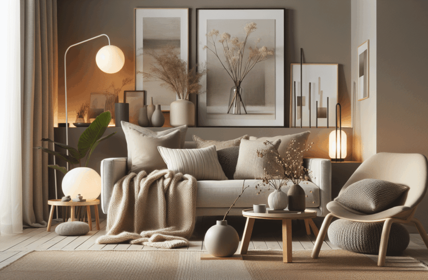 Neutrales Sofisticados: Creando un Refugio de Paz y Elegancia en tu Hogar