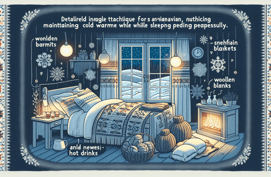Confort Nocturno: Descubre la Técnica Escandinava para un Sueño Cálido y Reparador