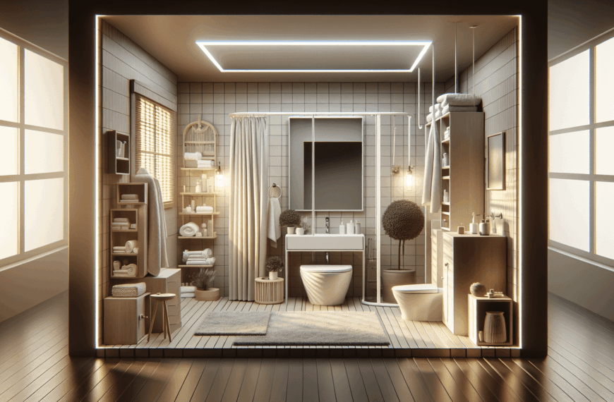 Optimización de Espacios: Soluciones Creativas para Baños Pequeños