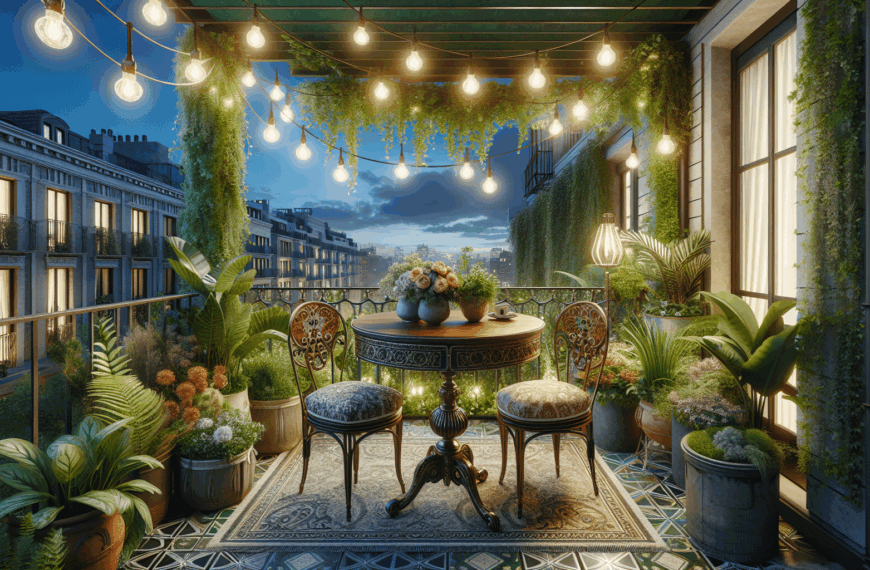 Convierte Tu Pequeño Balcón en un Oasis con la Sofisticada Mesa de Maisons du Monde