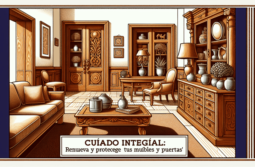 Cuidado Integral: Renueva y Protege tus Muebles y Puertas