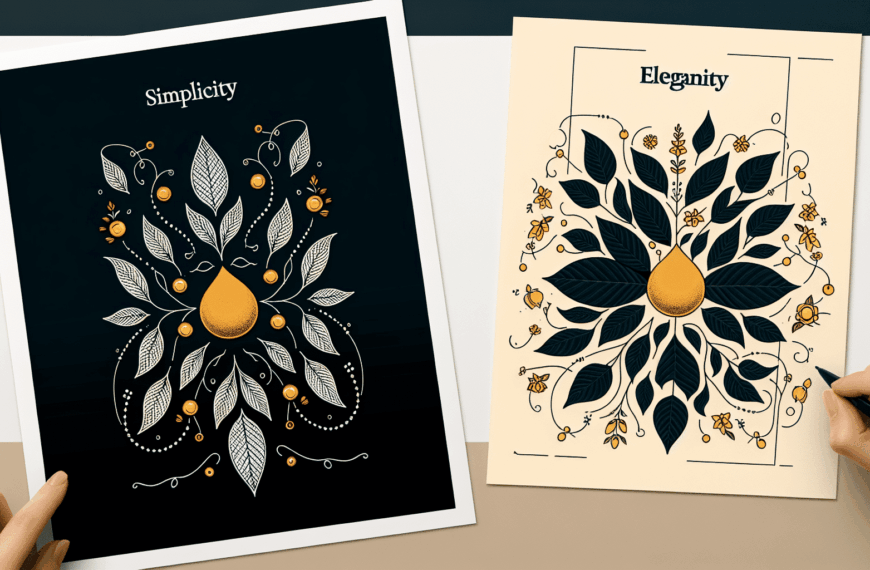 Transformando lo Simple en Sofisticado: Un Viaje de Sencillez a Elegancia