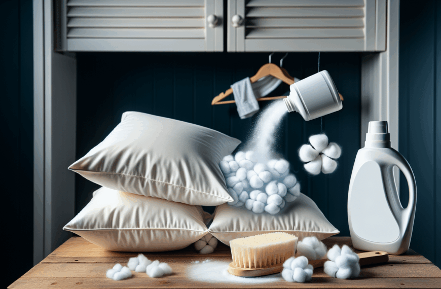 Descubre el Secreto para Blanquear tus Almohadas sin Dañarlas