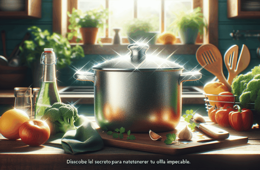 Descubre el Secreto para Mantener Tu Olla Impecable