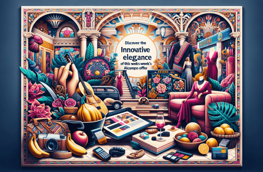 Descubre la Innovadora Elegancia de la Oferta de Alcampo Esta Semana