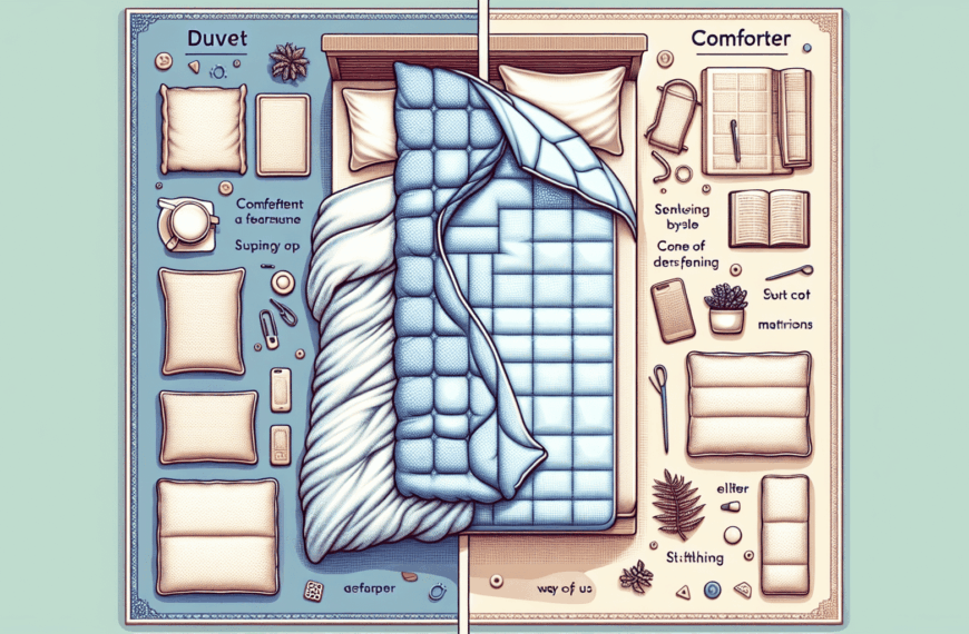 Edredón vs Nórdico: Comprendiendo Sus Principales Diferencias