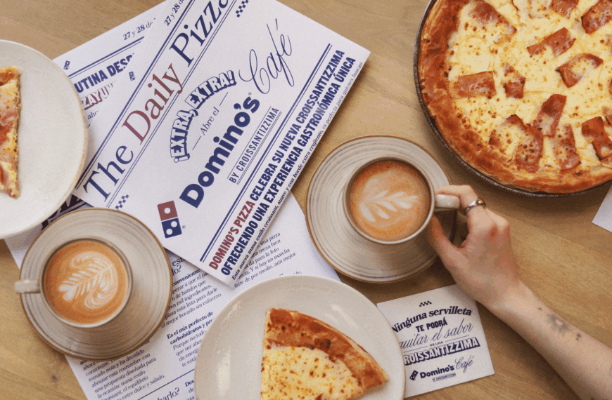 Domino’s Revoluciona con Pop-Up: Presenta Gratis la Croissantizzima y Café en el Nuevo Domino’s Café
