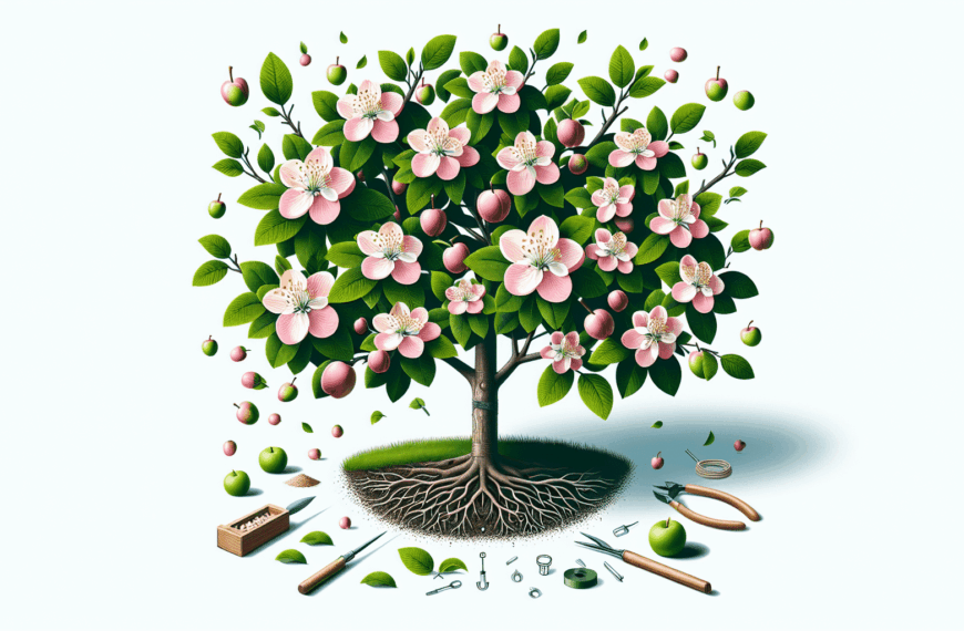 El Árbol Frutal Perfecto para Tu Jardín: Hermosura Floral y Mantenimiento Sencillo