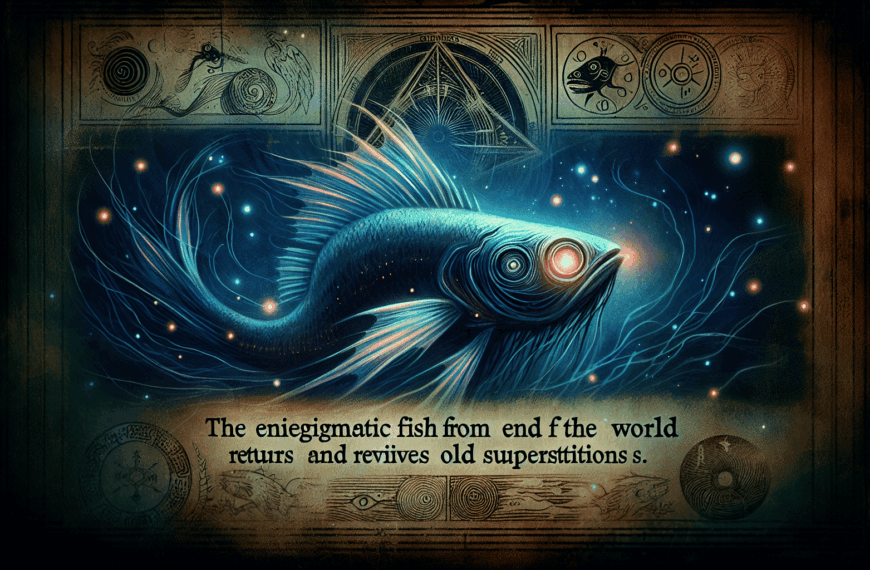El Enigmático Pez del Fin del Mundo Regresa y Revive Viejas Supersticiones