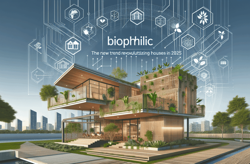 Transformación Biofílica: Innovación en el Diseño de Hogares para 2025