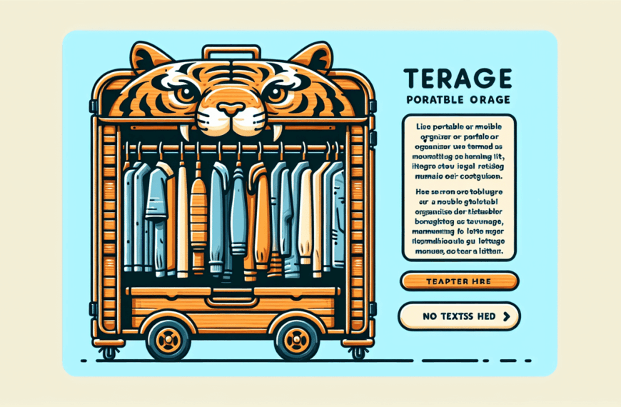 El Organizador Portátil de Tiger: Transformando mi Armario con Eficacia y Estilo
