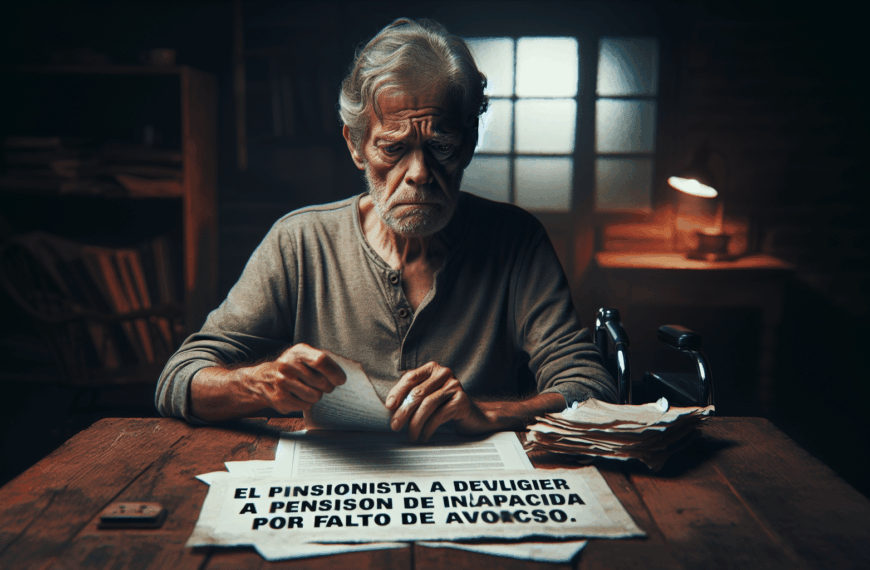 El Pensionista Obligado a Devolver su Pensión de Incapacidad por Falta de Aviso