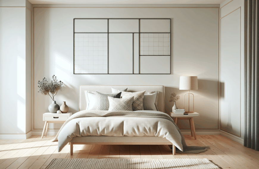 Elegancia Nórdica: Revoluciona tu Dormitorio Sueco con una Cama Tapizada de Estilo