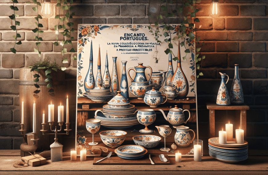 Encanto Portugués: La Nueva Colección de Vajilla de Primark a Precios Irresistibles