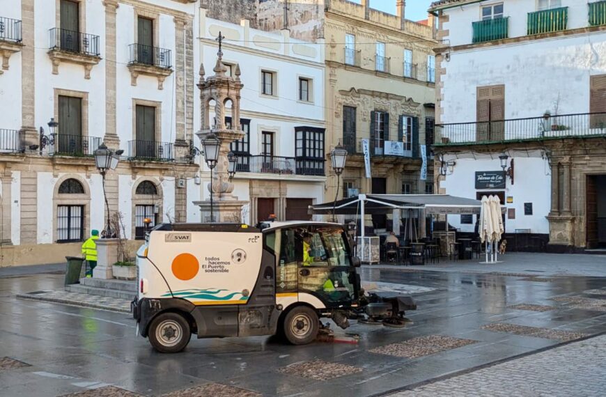 FCC Medio Ambiente Reafirma su Dedicación a los Servicios Urbanos en El Puerto de Santa María