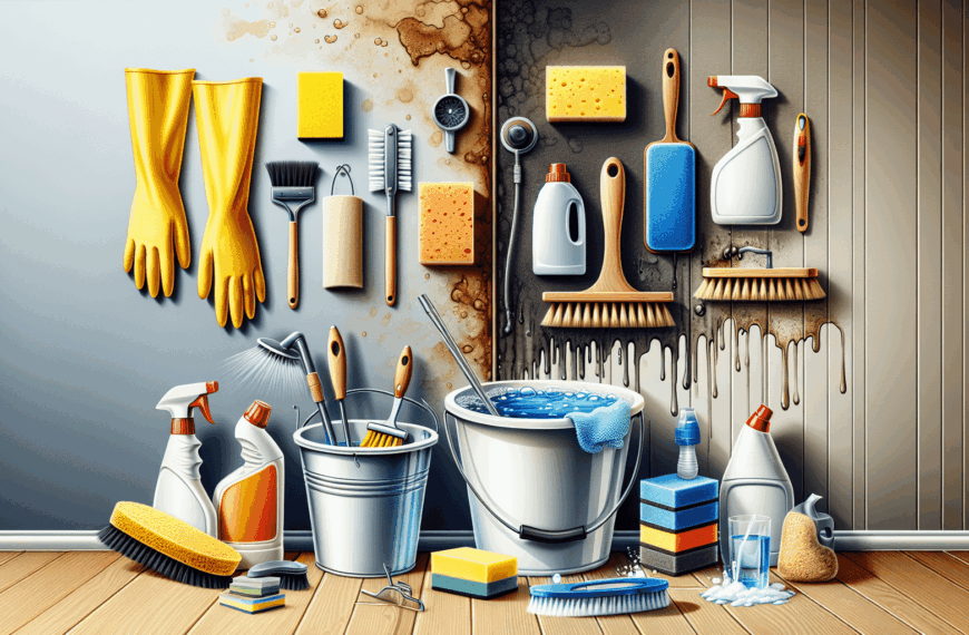 Eliminación Eficaz de Manchas: Soluciones Prácticas para Paredes y Techos