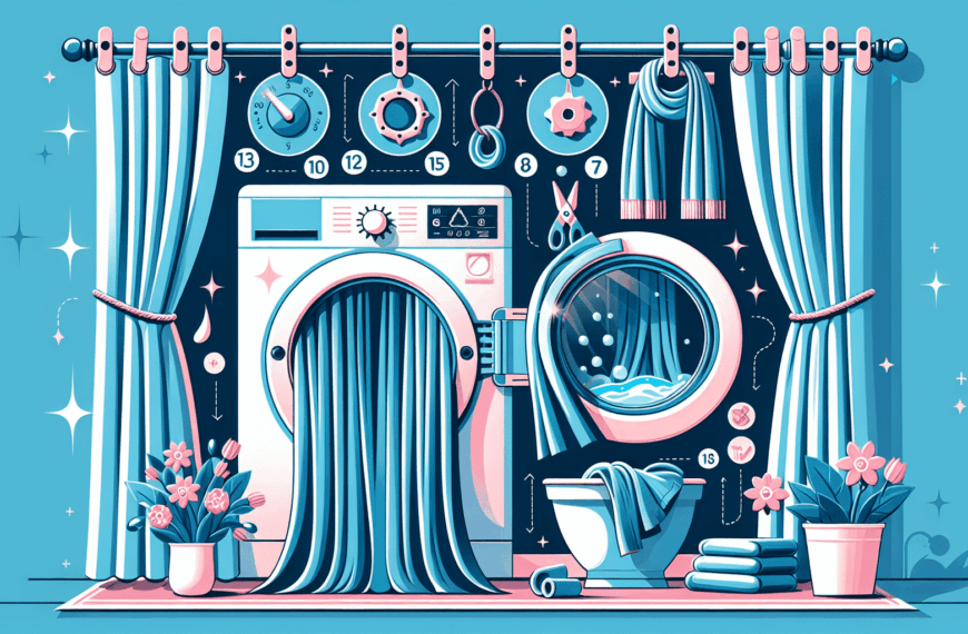 Cómo Lavar tus Cortinas en la Lavadora: Guía Práctica y Sencilla