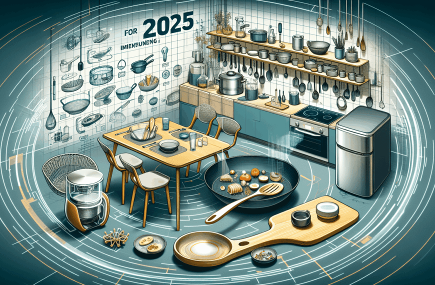 Innovación Culinaria: Nuevos Materiales y Tendencias para 2025