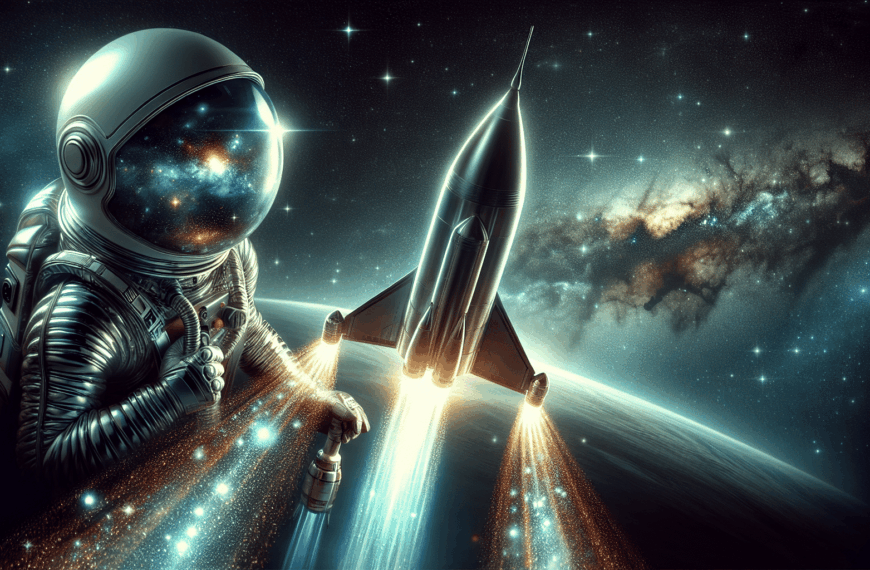 Jesús Calleja emprende una aventura espacial a bordo de un cohete futurista