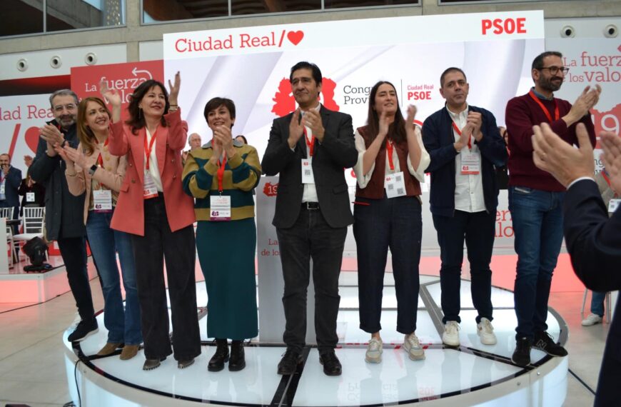 José Manuel Caballero reafirma su liderazgo en la Secretaría General del PSOE comprometiéndose a mejorar la vida de los ciudadanos de Ciudad Real » PSOE de Castilla-La Mancha