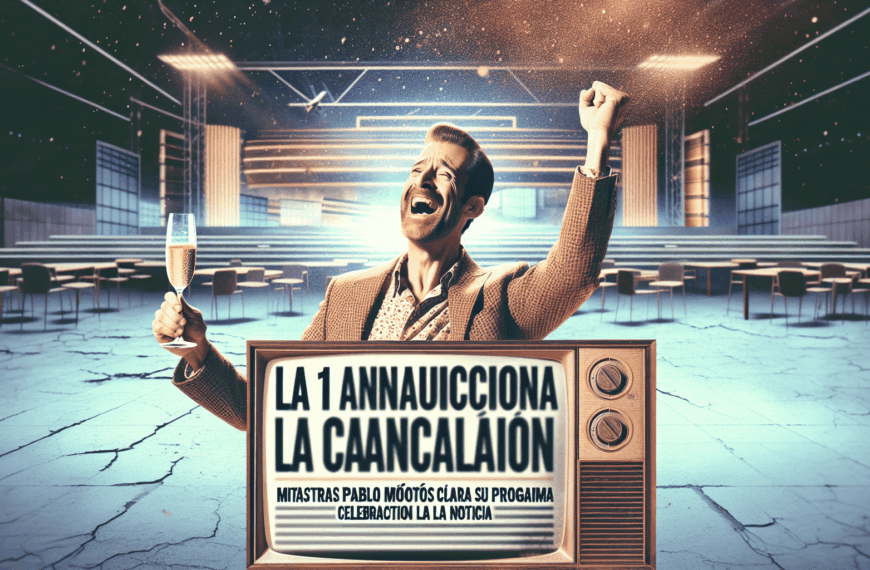 La 1 anuncia la cancelación de su programa mientras Pablo Motos celebra la noticia