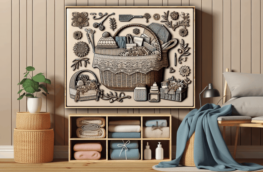 Organiza tus Estanterías y Guarda Mantitas con la Cesta Ideal