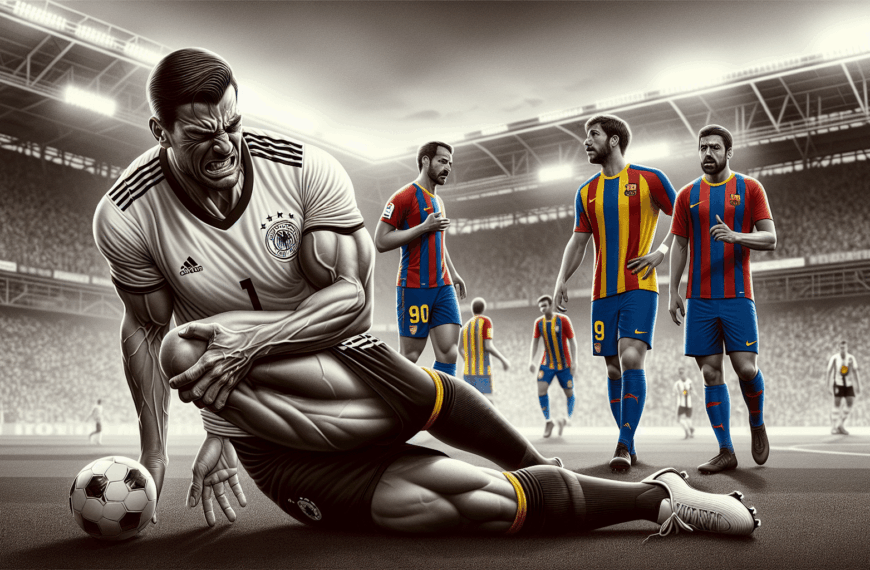 Lesión de Rüdiger en el Partido Contra el Espanyol