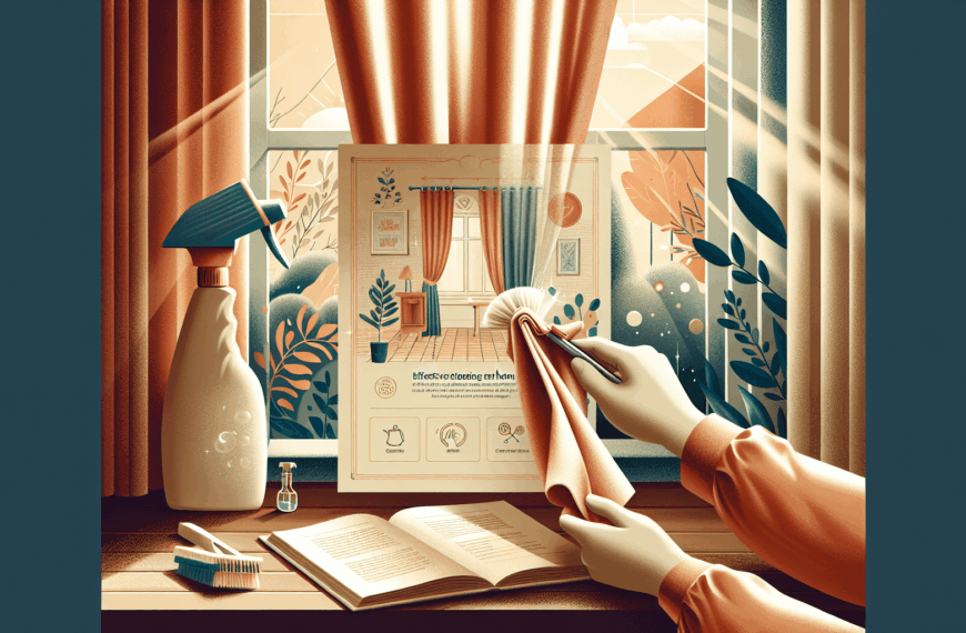 Limpieza Efectiva de Cortinas en Casa: Guía Práctica para su Cuidado