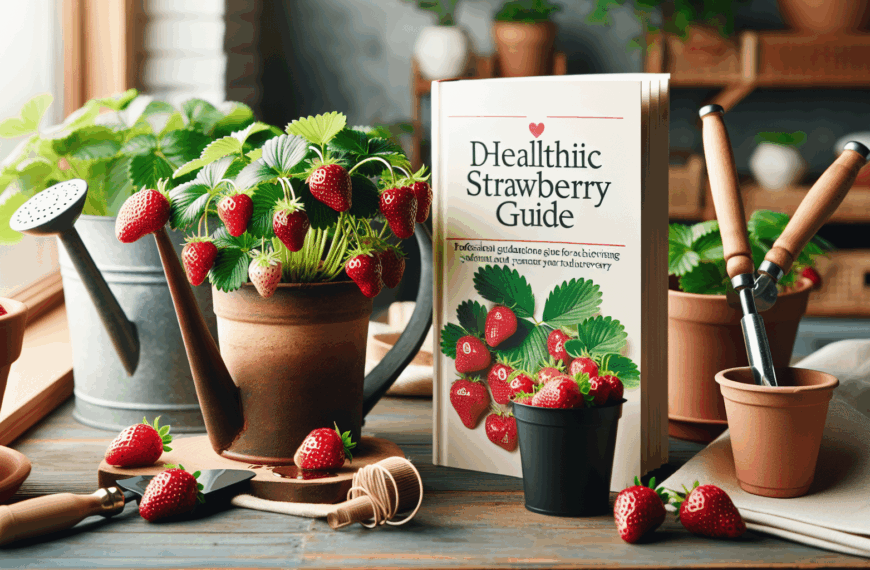 Maestría en el Cultivo de Fresas en Casa: Disfruta de Frutas Rojas Todo el Año